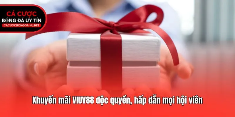 Khuyến mãi VIUV88 độc quyền, hấp dẫn mọi hội viên